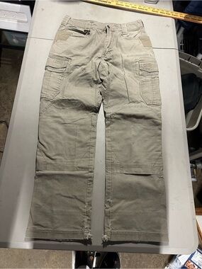 Noble Outfitters Hammer Drill Canvas Cargo Pants Men's 32x32 Khaki